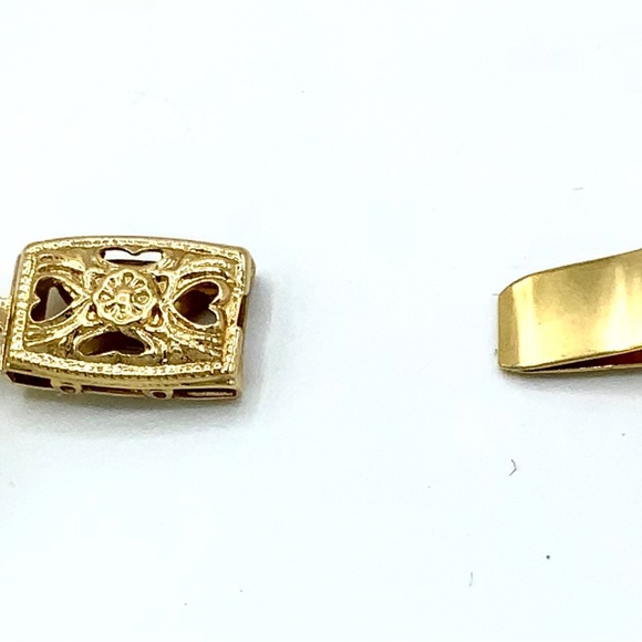 Monet Cream Faux Pearl Necklace Box Clasp Vintage 9mm 55 Pearls 24” Red Box - Picture 5 of 10